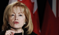 Madeleine Meilleur, Ontario's Minister of Community Safety and Correctional Services, said the legislation will require "significant" new spending for which the province has not budgeted. (Photo by Ryan Pfeiffer)